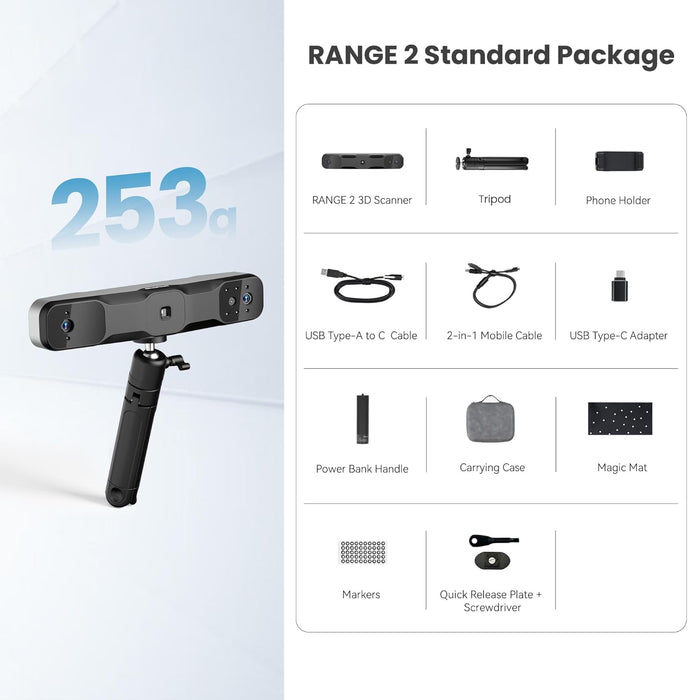 Revopoint RANGE 2 3D Scanner